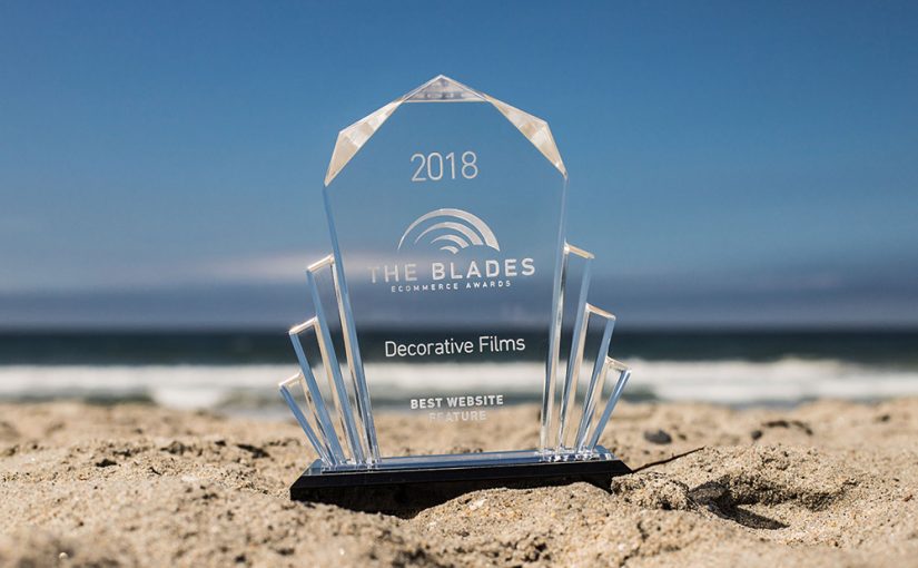 Decorative Films Receives Blade E-commerce Award for Best Website Feature