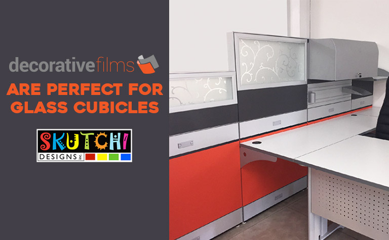 Decorative Films are perfect for Glass Cubicles