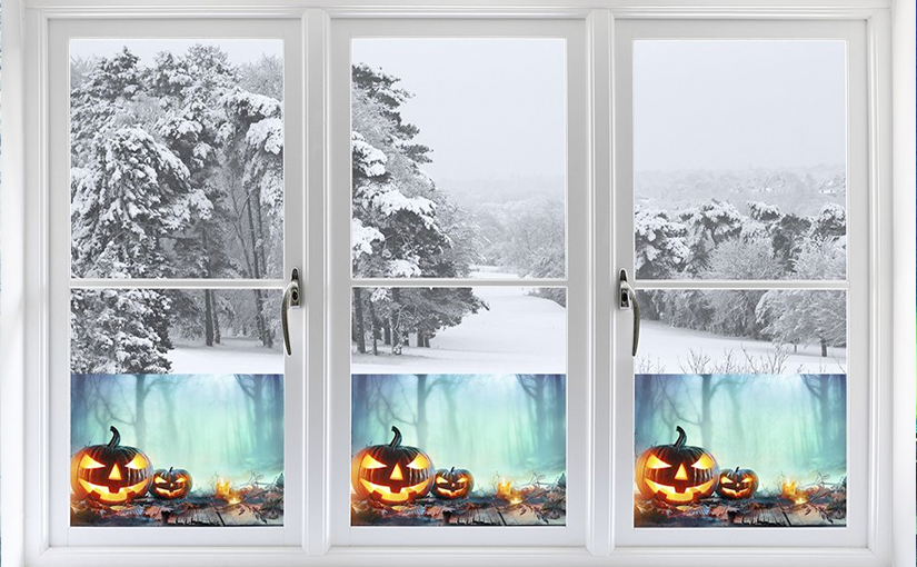 Decorate Your Home for Halloween with our Holiday Themed Window Films