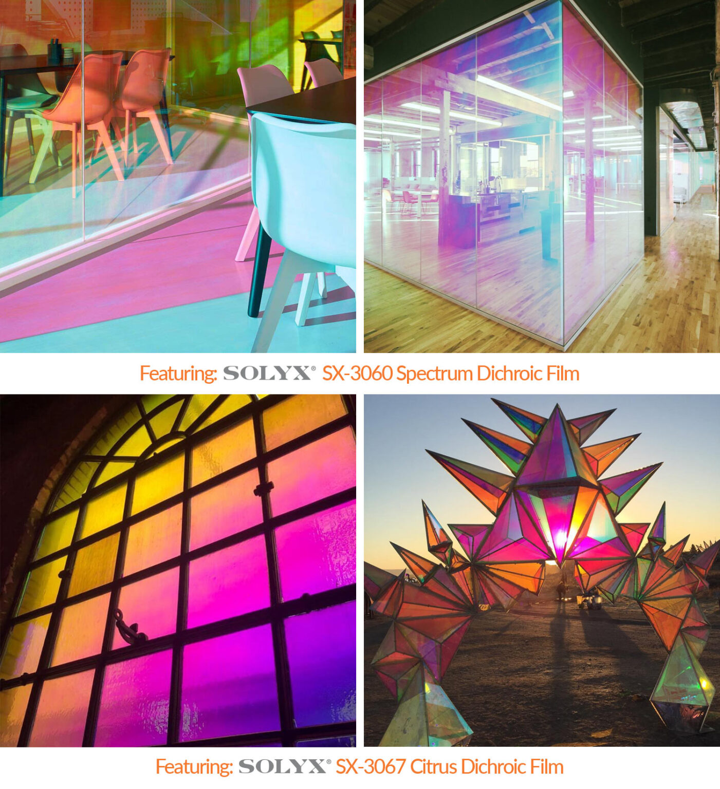 SOLYX® Dichroic Films now available only from Decorative Films