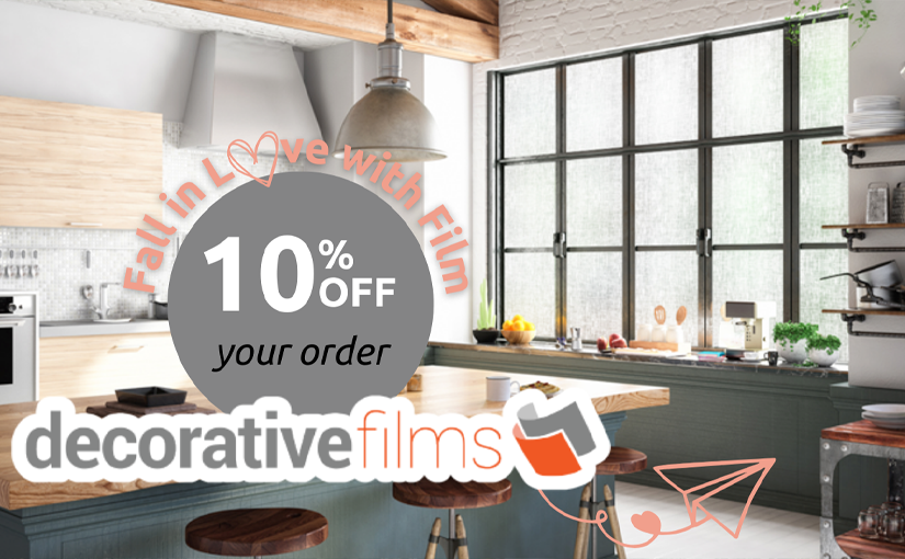 Time’s Running Out: 10% Off Decorative Films Brands Ends Tomorrow!