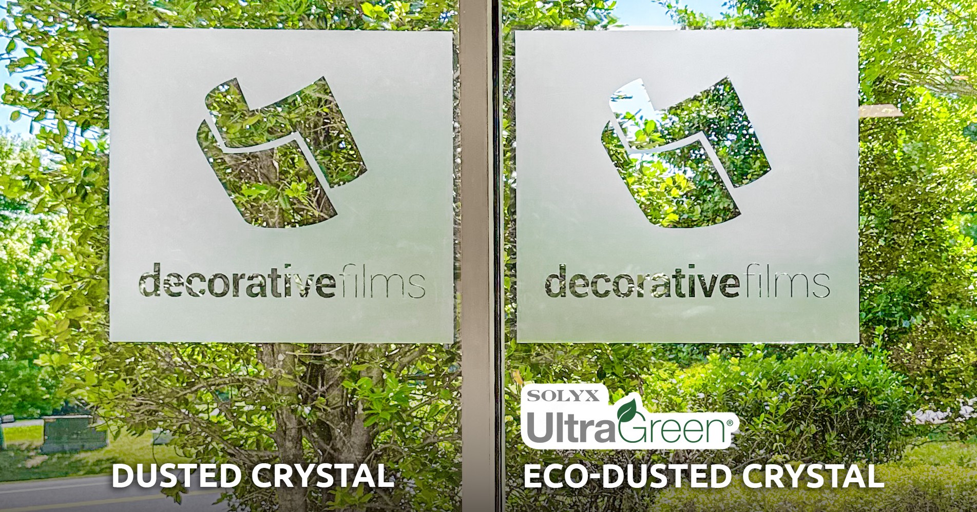 Eco-Dusted Crystal Film: A PVC-Free, Sustainable Privacy Solution