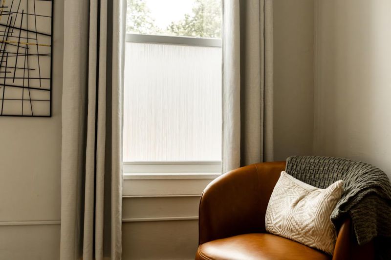 Frosted decorative window film