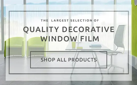 Window Film Grass and Flowers Decorative Privacy Window Film -  Finland