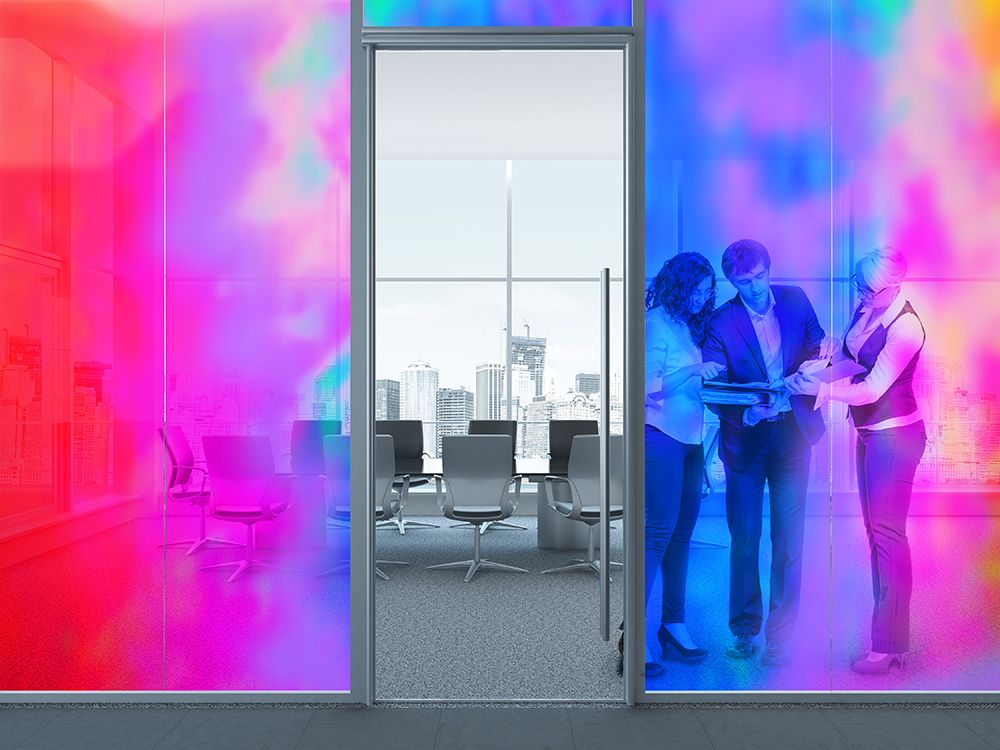 SX-3068 Orchid Dichroic Transparent Film