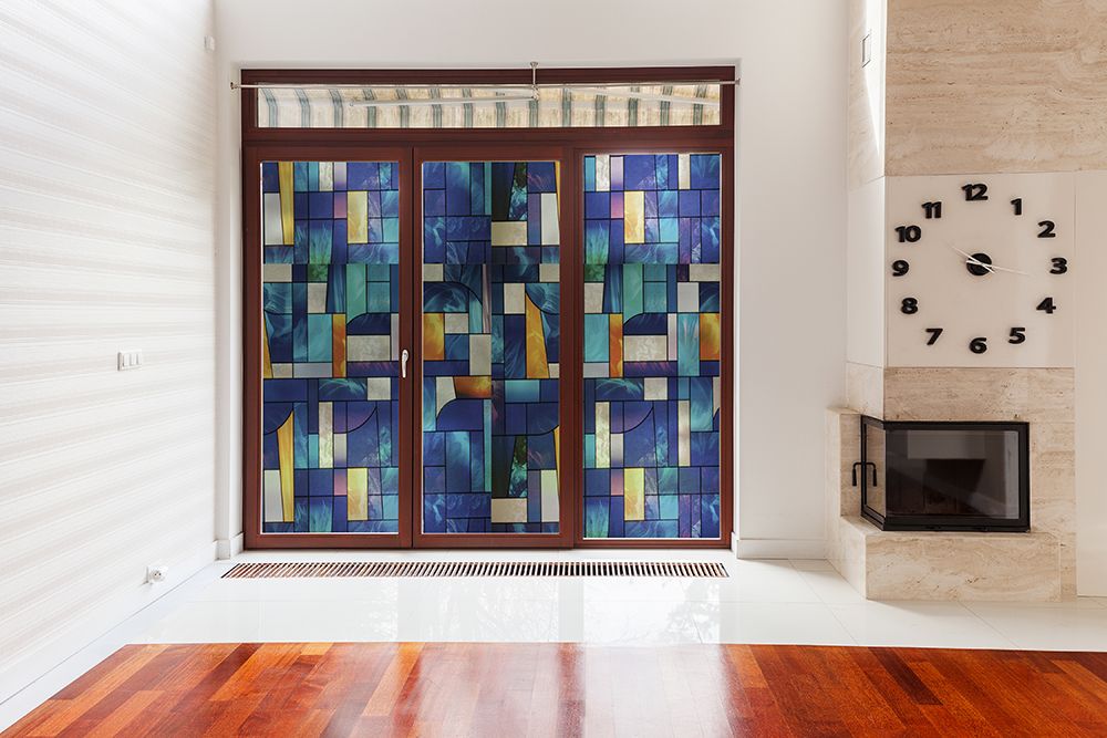 SXEG-1027 Stained Glass Abstract
