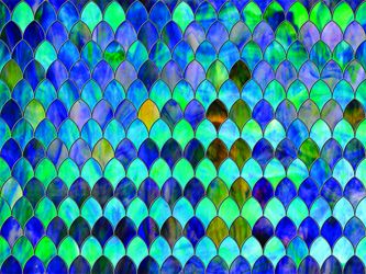 SXRR-9004-T Sapphire Stained Glass - Transparent