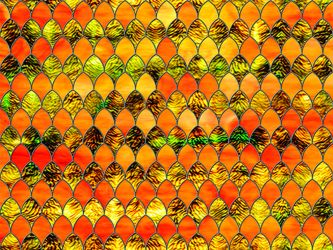 SXRR-9011-T Tangerine Stained Glass - Transparent