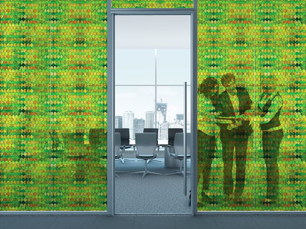 SXRR-9021-T Emerald Stained Glass - Transparent