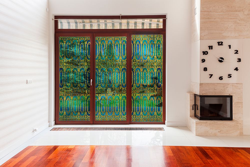 SXRR-9080-T Wrought Iron - Transparent