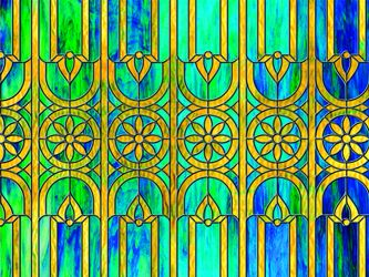 SXRR-9080-T Wrought Iron - Transparent