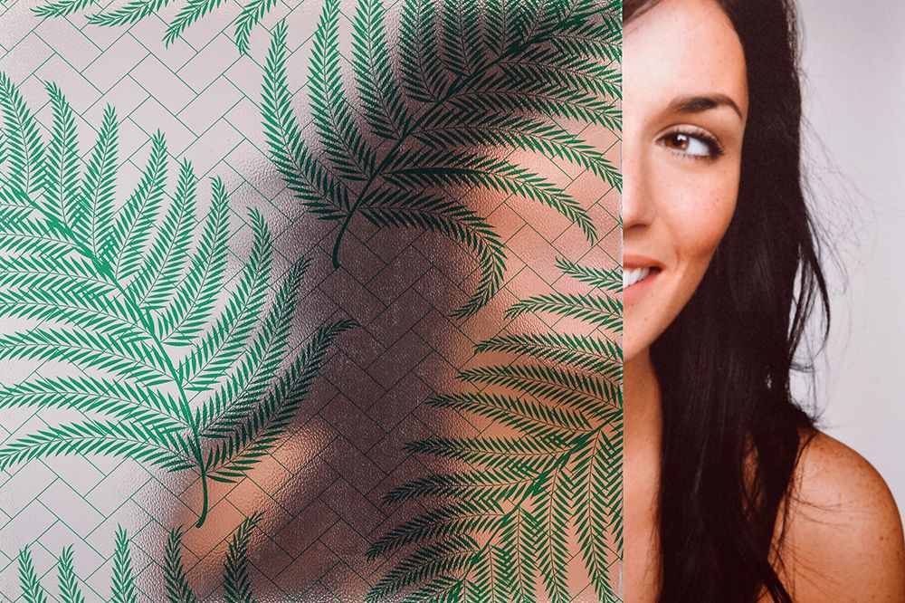 SXW-019GF Green Frosted Fern