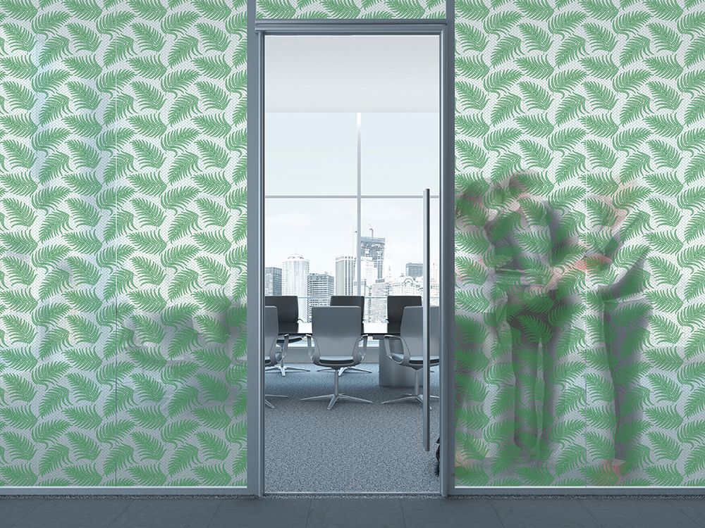SXW-019GF Green Frosted Fern
