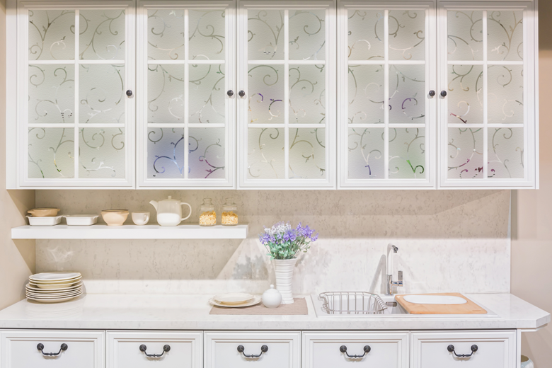 White Frosted Glass Kitchen Cabinet Doors | Cabinets Matttroy